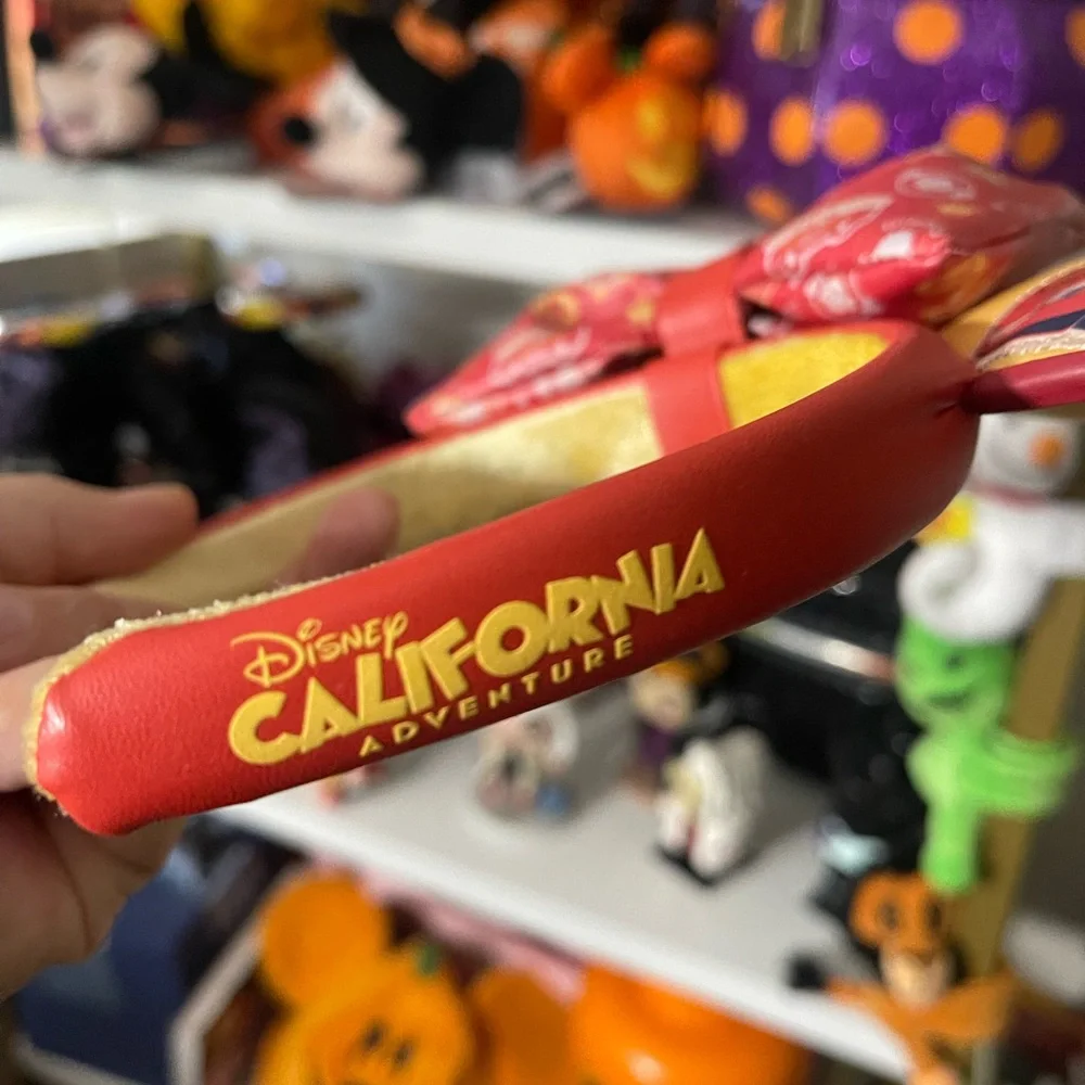 Disney Parks California Adventures Lightning McQueen Ears - Picture 5 of 5